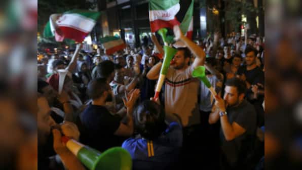 FIFA World Cup 2018: Iranians take to streets of Tehran to celebrate team's crucial win over Morocco
