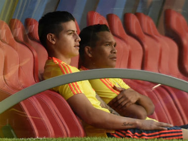 FIFA World Cup 2018: Colombia talisman James Rodriguez in doubt for team's opener against Japan in Saransk FIFA World Cup 2018: Colombia talisman James Rodriguez in doubt for team's opener against Japan in Saransk