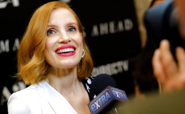 Jessica Chastain, Michael Greyeyes attend special screening of their film Woman Walks Ahead