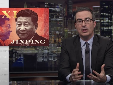Watch: John Oliver's Last Week Tonight segment on Xi Jinping that stirred China to ban him, HBO website Watch: John Oliver's Last Week Tonight segment on Xi Jinping that stirred China to ban him, HBO website