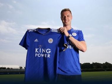 Leicester City have signed Jonny Evans from Championship side West Bromwich Albion. Image courtesy: Twitter @LCFC