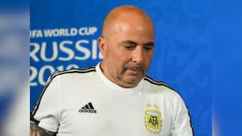 FIFA World Cup 2018: Argentina coach Jorge Sampaoli exhorts team to get to Lionel Messi’s level against France