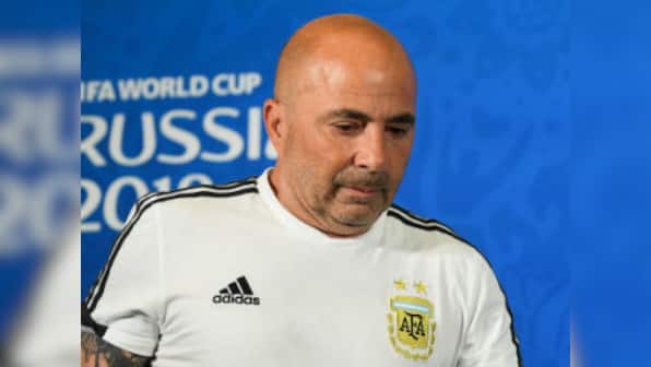 FIFA World Cup 2018: Argentina coach Jorge Sampaoli exhorts team to get to Lionel Messi’s level against France
