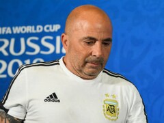 FIFA World Cup 2018: Argentina coach Jorge Sampaoli exhorts team to get to  Lionel Messi's level against France-Sports News , Firstpost