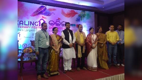 Kalinga Literary Festival kicks off in Odisha; Amish Tripathi, Nirupama Rao receive awards from Dharmendra Pradhan