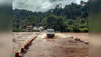 Heavy rain lashes Karnataka: Schools and colleges shut in Kodagu, Chikkamagaluru districts; bus services hit