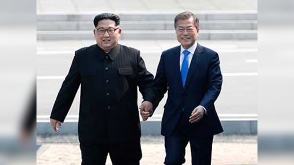 US-North Korea summit: Kim Jong-un and Moon Jae-in talk relinking cross-border railways and roads