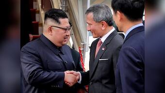 Kim Jong-un arrives in Singapore for historic US-North Korea summit; DPRK chairman, delegates reach St Regis Hotel