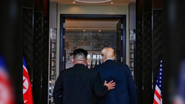 South Korea says sanctions on North should be eased after it takes 'meaningful steps' towards denuclearisation