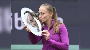 Libema Open: Aleksandra Krunic fights back from the brink against Kirsten Flipkens to lift her maiden WTA title