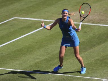 Eastbourne International: Petra Kvitova advances to third round, Johanna Konta sets up Caroline Wozniacki clash Eastbourne International: Petra Kvitova advances to third round, Johanna Konta sets up Caroline Wozniacki clash