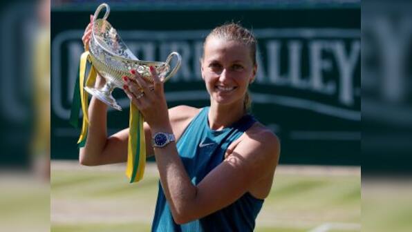 Birmingham Classic: Petra Kvitova rallies against Magdalena Rybarikova in final to clinch fifth title of 2018