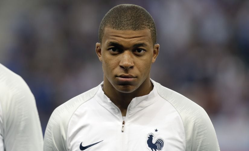 Kylian Mbappe became the second-most expensive player of all time after moving to PSG in 2017. AP