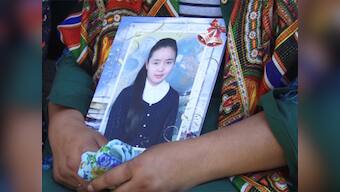 Thousands protest in Kyrgyzstan after abductor murders woman in a police station