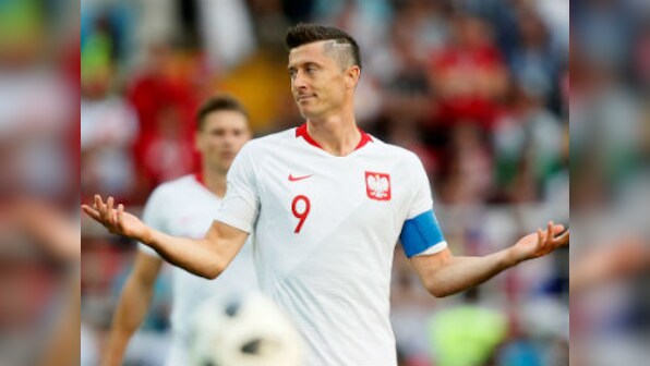 FIFA World Cup 2018: Isolated Robert Lewandowski left frustrated by stout Senegal defence in Poland's opening match
