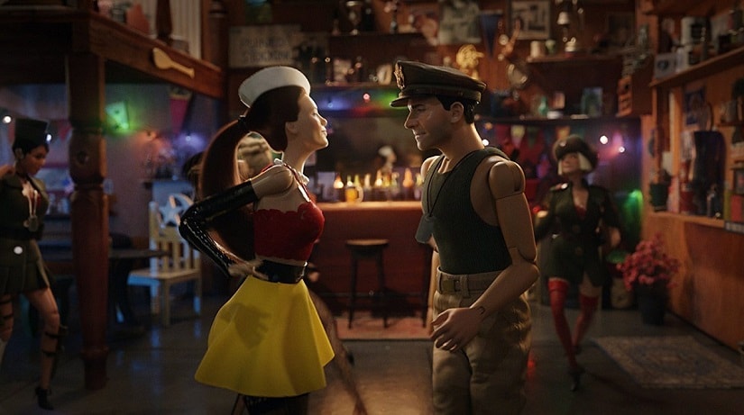 A still from Welcome to Marwen. Image via Twitter