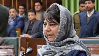 'Detained once again' claims ex-Jammu and Kashmir chief minister Mehbooba Mufti on Twitter
