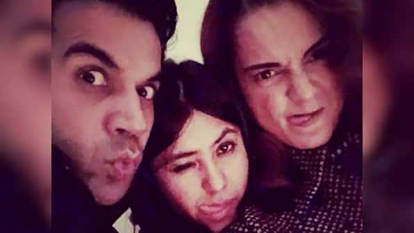 Kangana Ranaut's first look from Mental Hai Kya revealed; Queen star sports bronze curls, tinted retro glasses