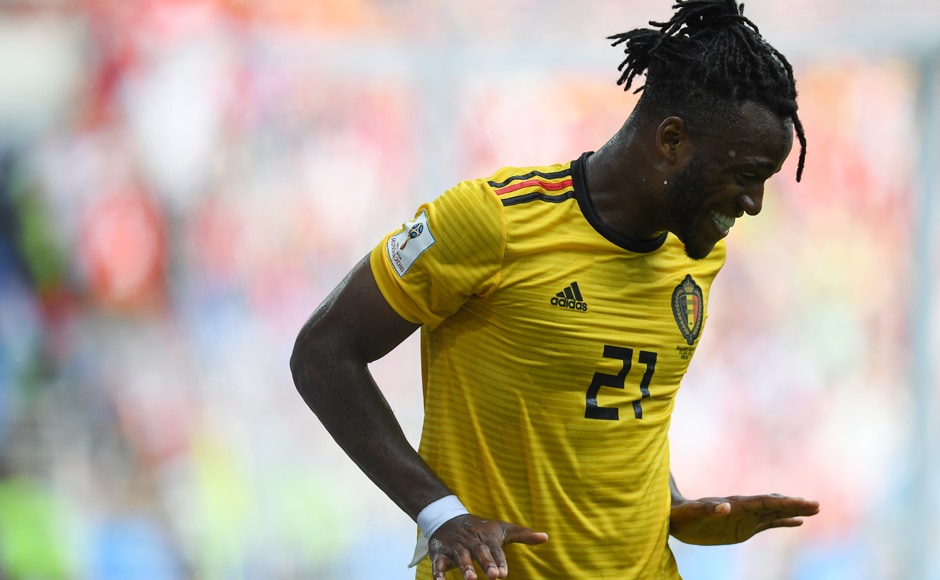 Chelsea striker Michy Batshuayi put the cherry on top of Belgium's dominant performance by scoring their fifth goal. Belgium have scored eight goals in their two matches at the World Cup. AFP Chelsea striker Michy Batshuayi put the cherry on top of Belgium's dominant performance by scoring their fifth goal. Belgium have scored eight goals in their two matches at the World Cup. AFP