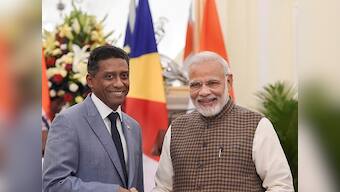 Seychelles president in India: Danny Faure holds 'frank' talks with Narendra Modi, agrees to work on Assumption Island deal