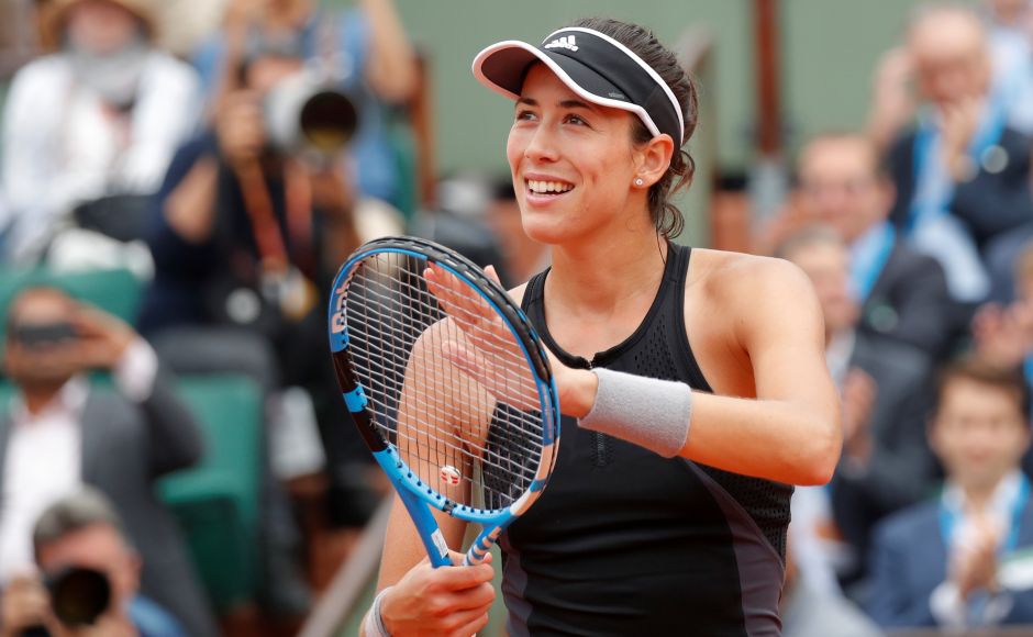 Garbine Muguruza, who was the champion in Paris in 2016, swept aside the Russian 6-2, 6-1 in just an hour and 10 minutes. Reuters Garbine Muguruza, who was the champion in Paris in 2016, swept aside the Russian 6-2, 6-1 in just an hour and 10 minutes. Reuters