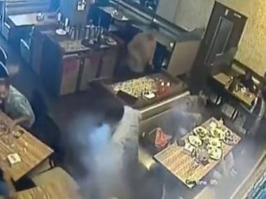 Image from CCTV camera. Image: ANI