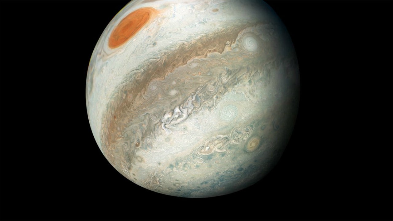 Jupiter, as seem by the Juno spacecraft. Image courtesy: NASA
