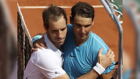 French Open 2018: Rafael Nadal has an intensity which is monstrous, says Richard Gasquet after loss to Spaniard