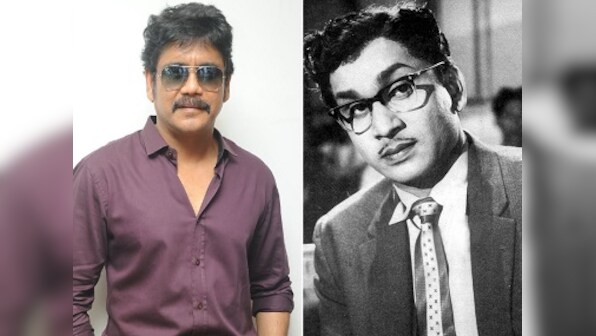Officer star Nagarjuna believes his father Akkineni Nageswara Rao's story will work better as a book than biopic