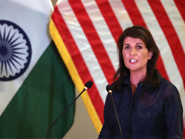 Nikki Haley in India: US envoy to UN talks up bilateral relations, names Iran as 'next North Korea' Nikki Haley in India: US envoy to UN talks up bilateral relations, names Iran as 'next North Korea'