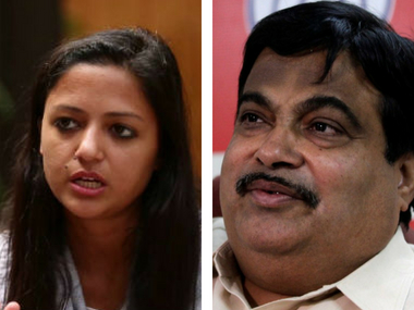Shehla Rashid accuses Nitin Gadkari, RSS of plotting Narendra Modi's assassination; transport minister threatens to sue Shehla Rashid accuses Nitin Gadkari, RSS of plotting Narendra Modi's assassination; transport minister threatens to sue