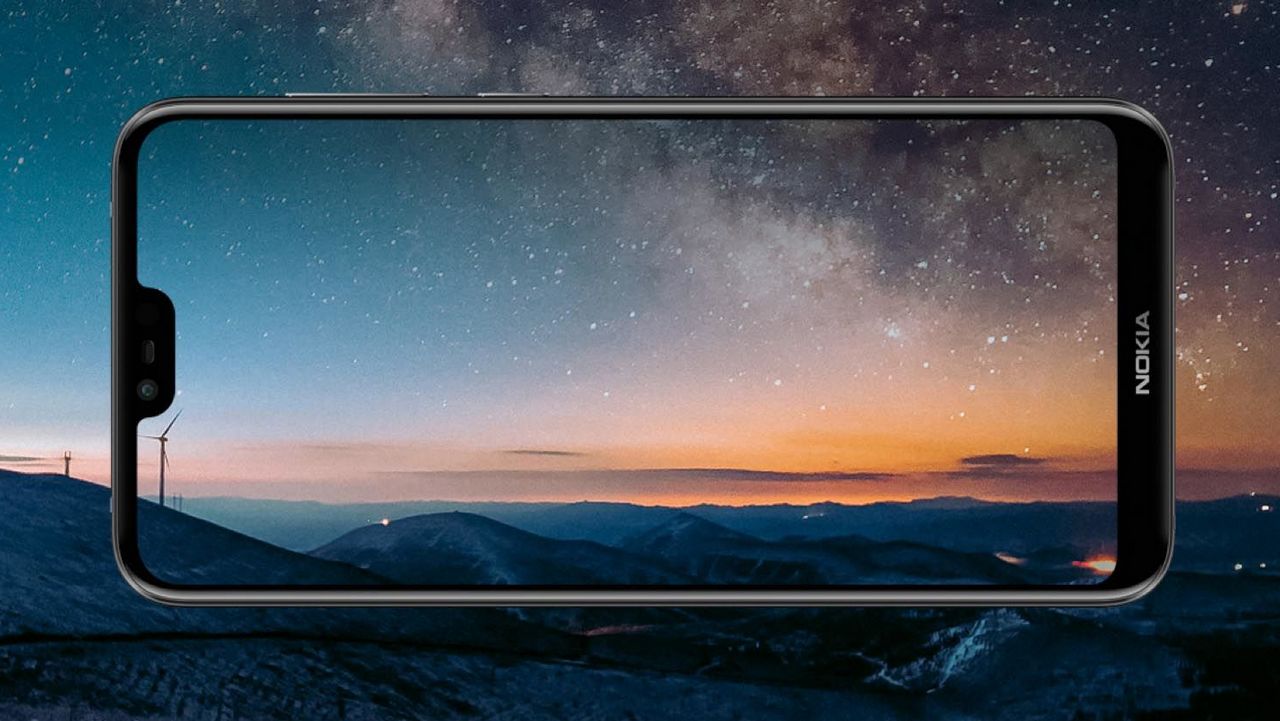 Nokia X6 display.