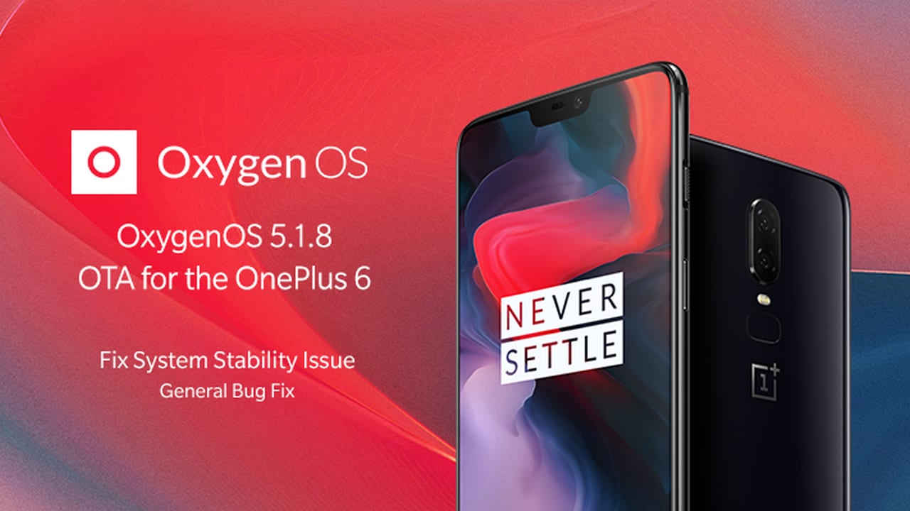 latest oneplus 6 oxygen update