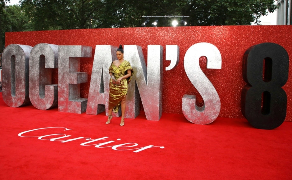 Rihanna at the London premiere of the film Ocean's 8. The Associated Press/ Vianney Le Caer Rihanna at the London premiere of the film Ocean's 8. The Associated Press/ Vianney Le Caer