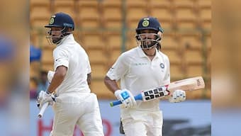 India vs Afghanistan: Visitors hit back after Shikhar Dhawan, Murali Vijay smash centuries on rain-curtailed Day 1