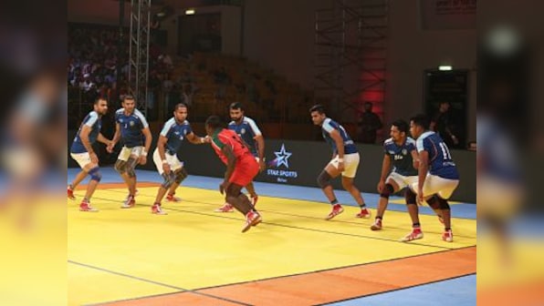 Kabaddi Dubai Masters: Rishank Devadiga, Monu Goyat guide India to crushing win over Kenya
