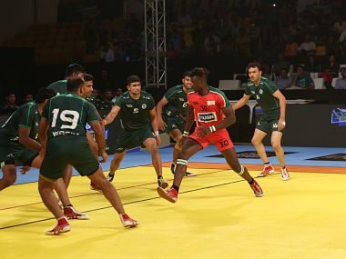 Pakistan prevailed over Kenya 43-21 to finish the first leg matches with five points. Image courtesy: Agencies