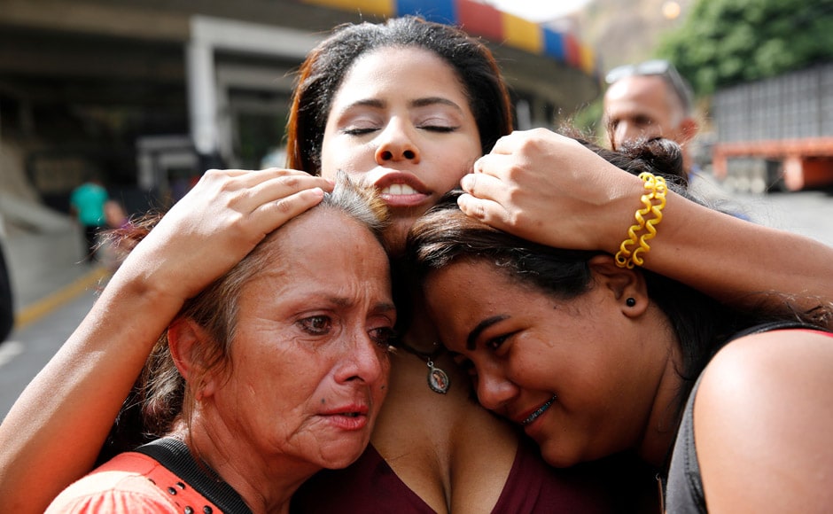 The release of the prisoners was a key aspect of Maduro's talks with Opposition leader Laidy Gomez, which were aimed at persuading the president to end political persecution in the country. AP The release of the prisoners was a key aspect of Maduro's talks with Opposition leader Laidy Gomez, which were aimed at persuading the president to end political persecution in the country. AP