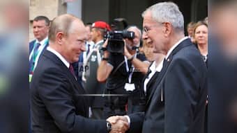 Russian president Vladimir Putin arrives in Austria amidst tense Russia-EU relations