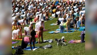 International Yoga Day 2018: From beer to pets and chocolate — a look at the strangest asana fads