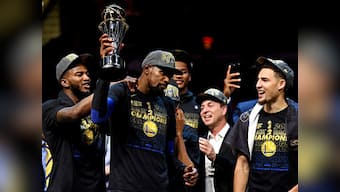 NBA Finals: Golden State Warriors forward Kevin Durant named MVP for second successive year