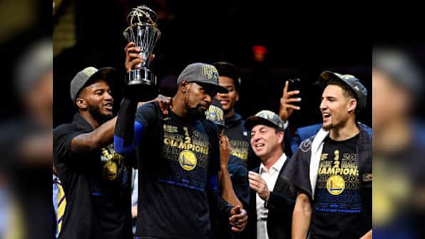 NBA Finals: Golden State Warriors forward Kevin Durant named MVP for second successive year