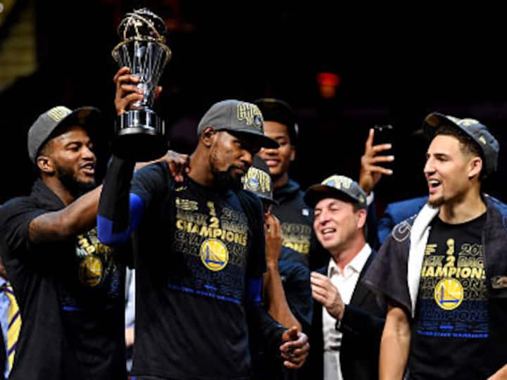 NBA Finals: Golden State Warriors forward Kevin Durant named MVP for second successive year