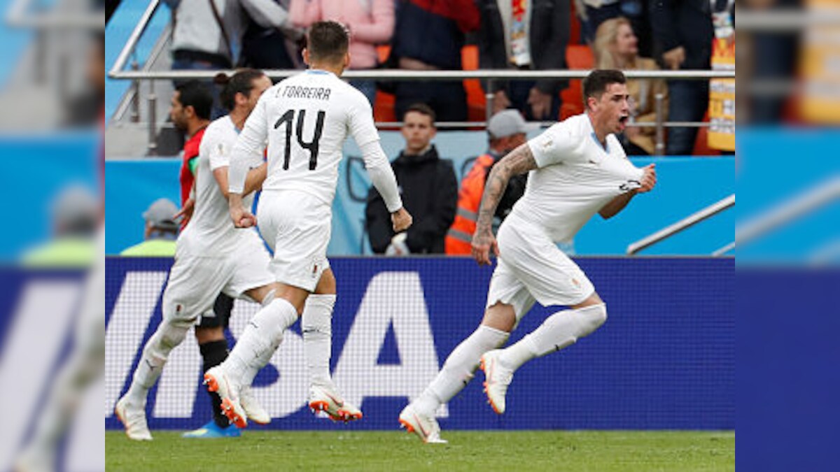 FIFA World Cup 2018: Jose Gimenez strikes late as Uruguay beat Mohamed Salah-less Egypt in Group A encounter