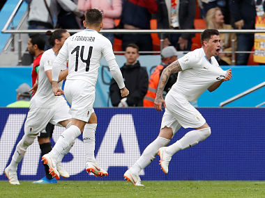 FIFA World Cup 2018: Jose Gimenez strikes late as Uruguay beat Mohamed Salah-less Egypt in Group A encounter FIFA World Cup 2018: Jose Gimenez strikes late as Uruguay beat Mohamed Salah-less Egypt in Group A encounter