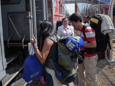 FIFA World Cup 2018: For ardent fans, Russia’s free trains become melting pot of cultures and home on wheels FIFA World Cup 2018: For ardent fans, Russia’s free trains become melting pot of cultures and home on wheels