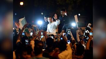 Rahul Gandhi attacks Narendra Modi and Arvind Kejriwal in tweet, says while Delhi CM sits on dharna, PM turns blind eye