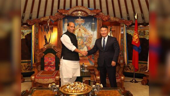 Rajnath Singh lauds Mongolia's '3rd neighbour' policy in Ulaanbaatar, reaffirms commitment to strengthen cultural bonds