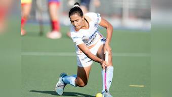 Skipper Rani Rampal's late strike hands India thrilling victory over Spain in five-match series