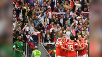 FIFA World Cup 2018: Russia get the party going by decimating Saudi Arabia's defence in tournament opener